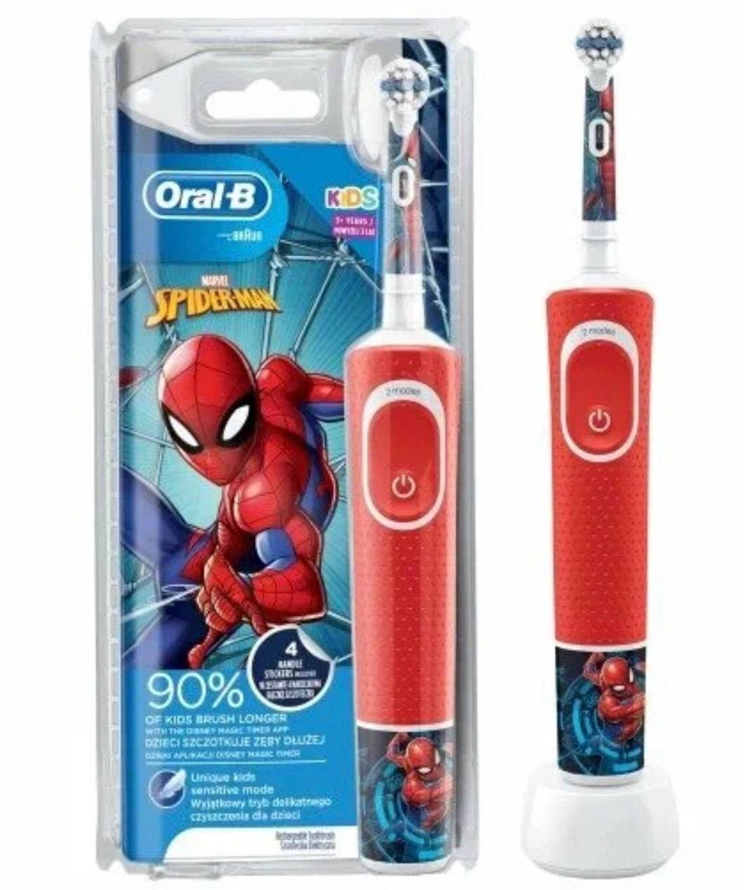 🦷 Oral-B Kids 3+ Years Elektr Tish Cho'tkasi